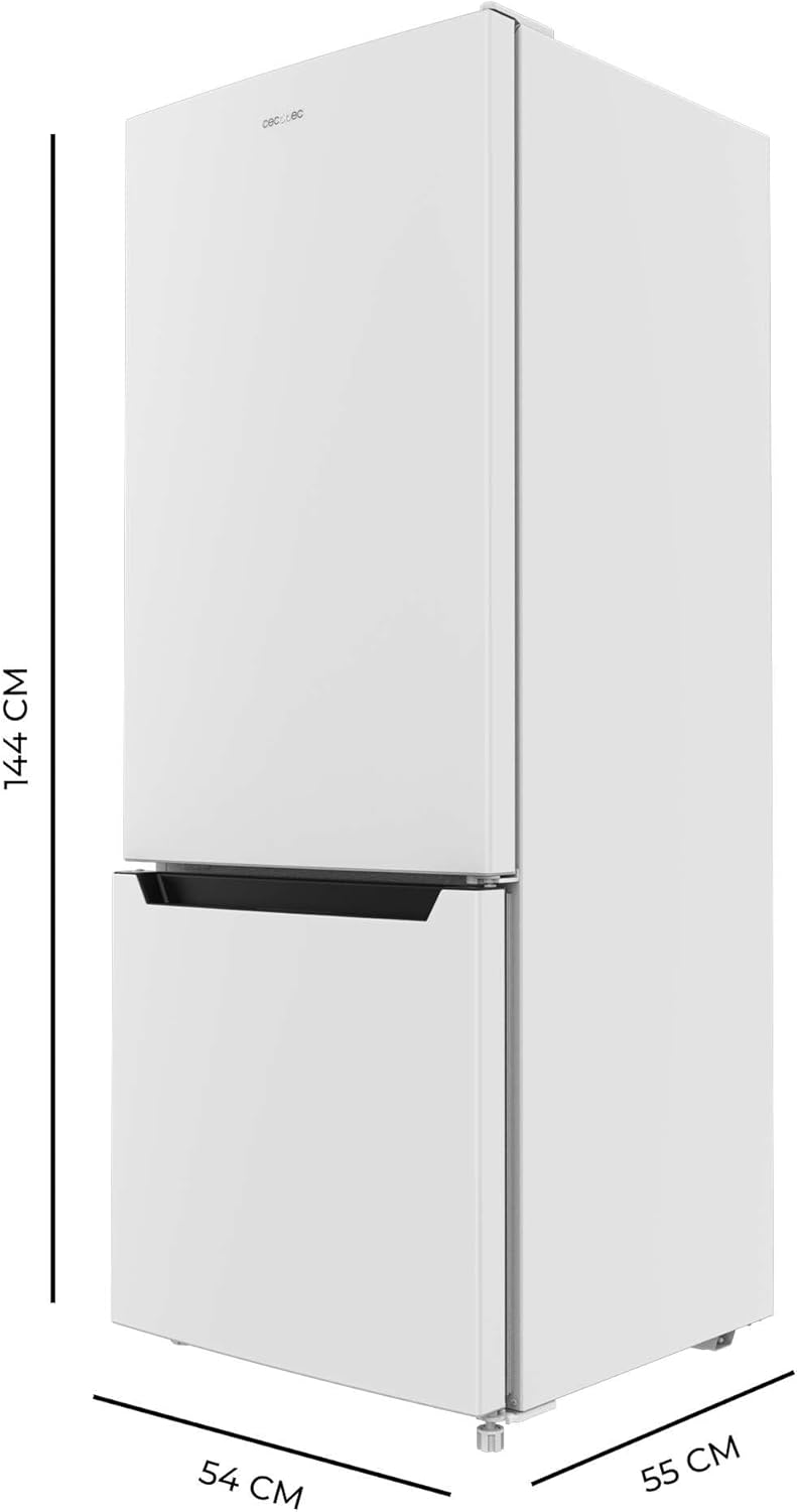 Cecotec - Bolero CoolMarket Combi - 169cm, 117L, Fast Cooling, classe E, 205 DF