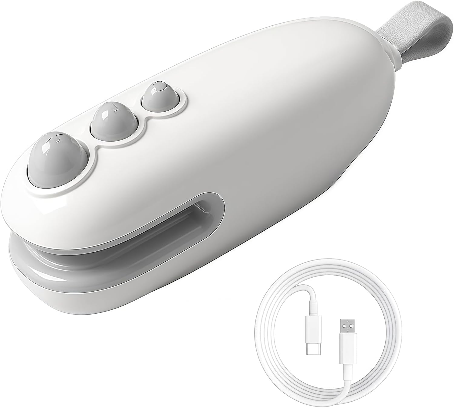 Mini scelleur portable rechargeable USB 2 en 1, compact et thermoscellant