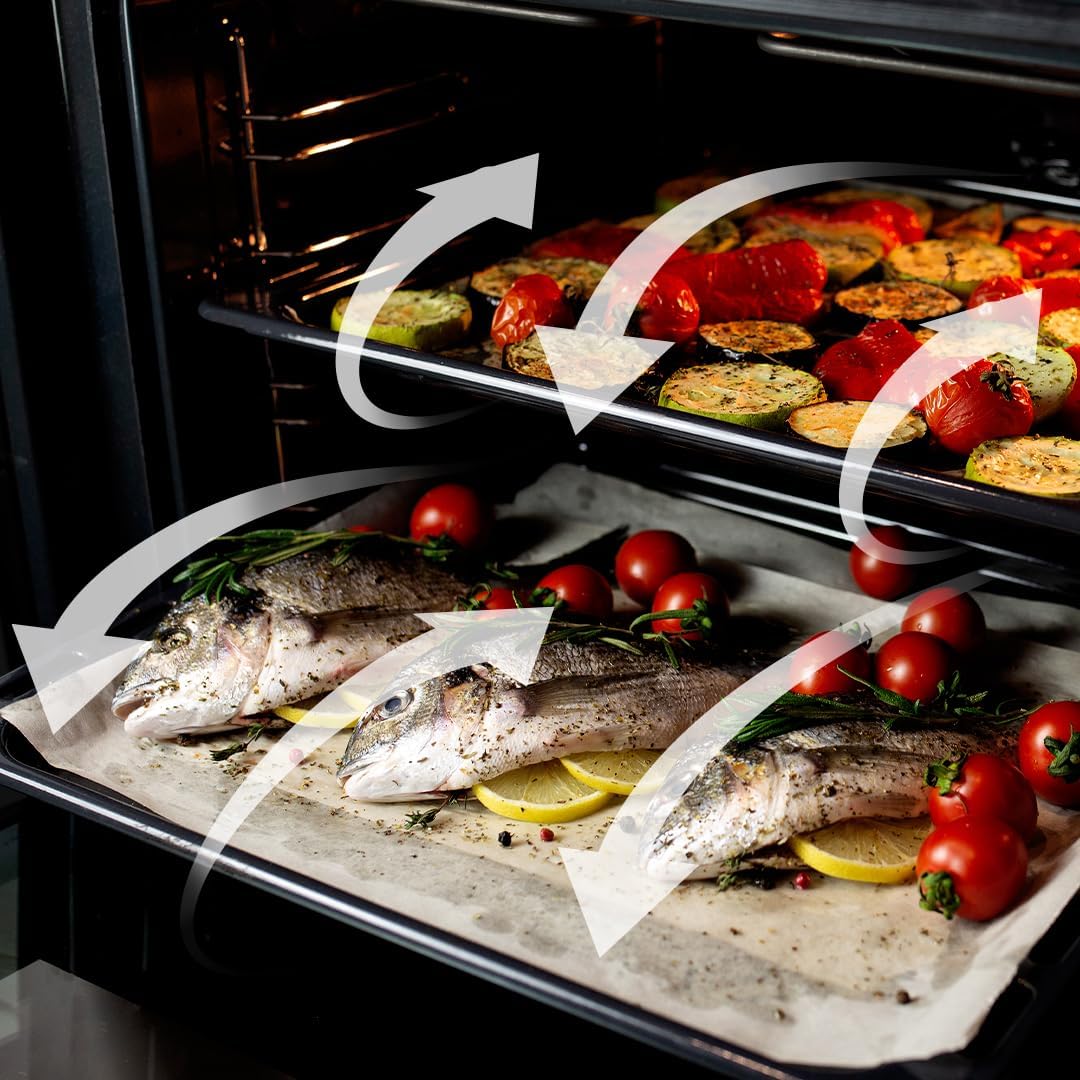 Cecotec - Bolero Hexa série 60 cm - four multifonction 81L Airfryer, 11 fonctions, 3400W, AF316000