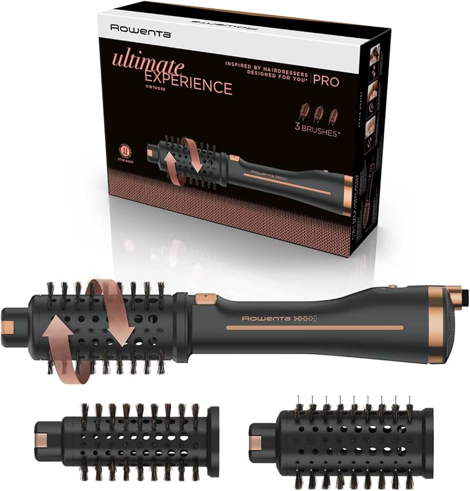 Rowenta - Ultimate Expérience - 3 brosses - réduit frisottis - CF9620F0