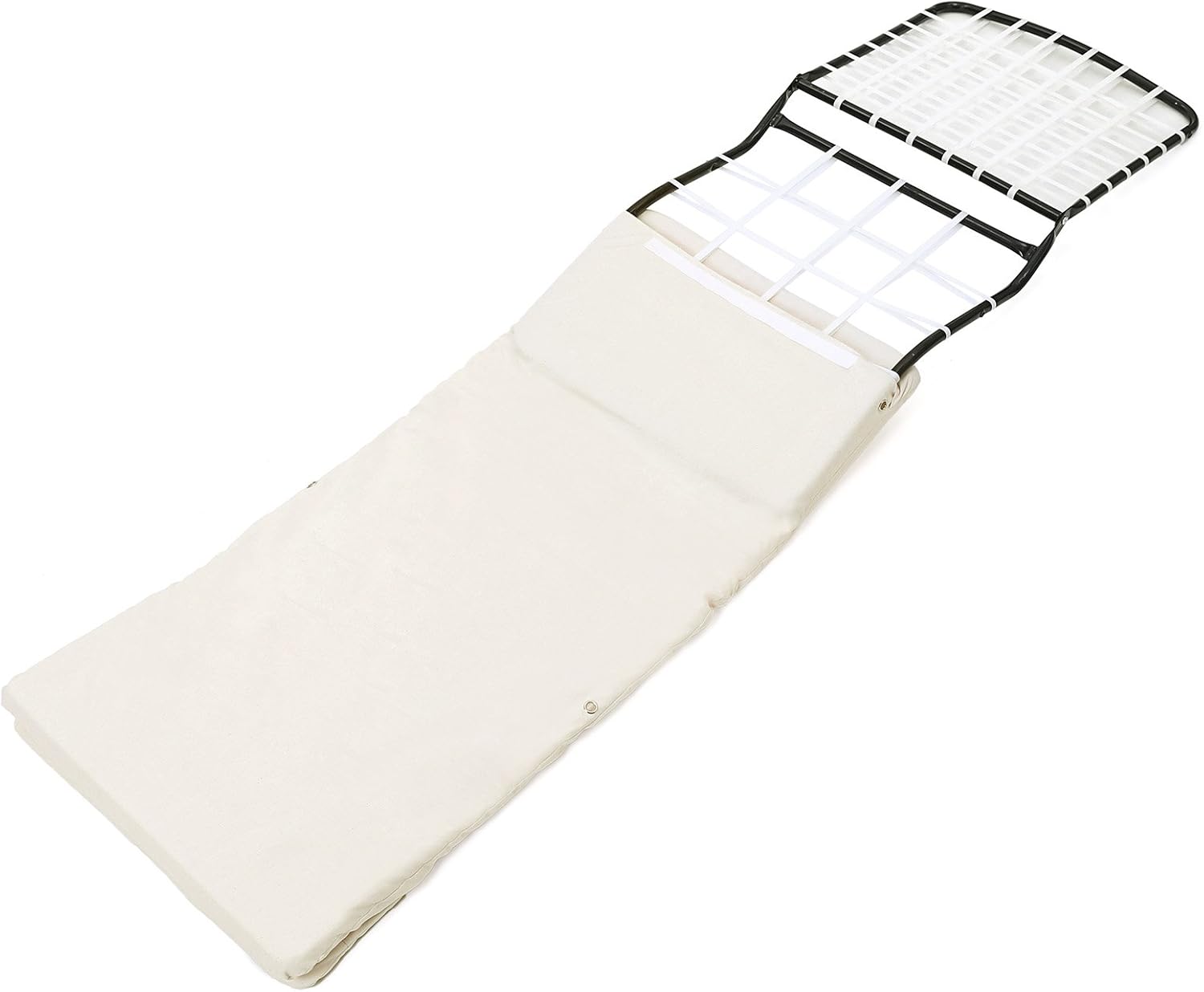 SONGMICS - fauteuil à bascule, imitation lin, 120kg, accoudoirs bois, LYY30M