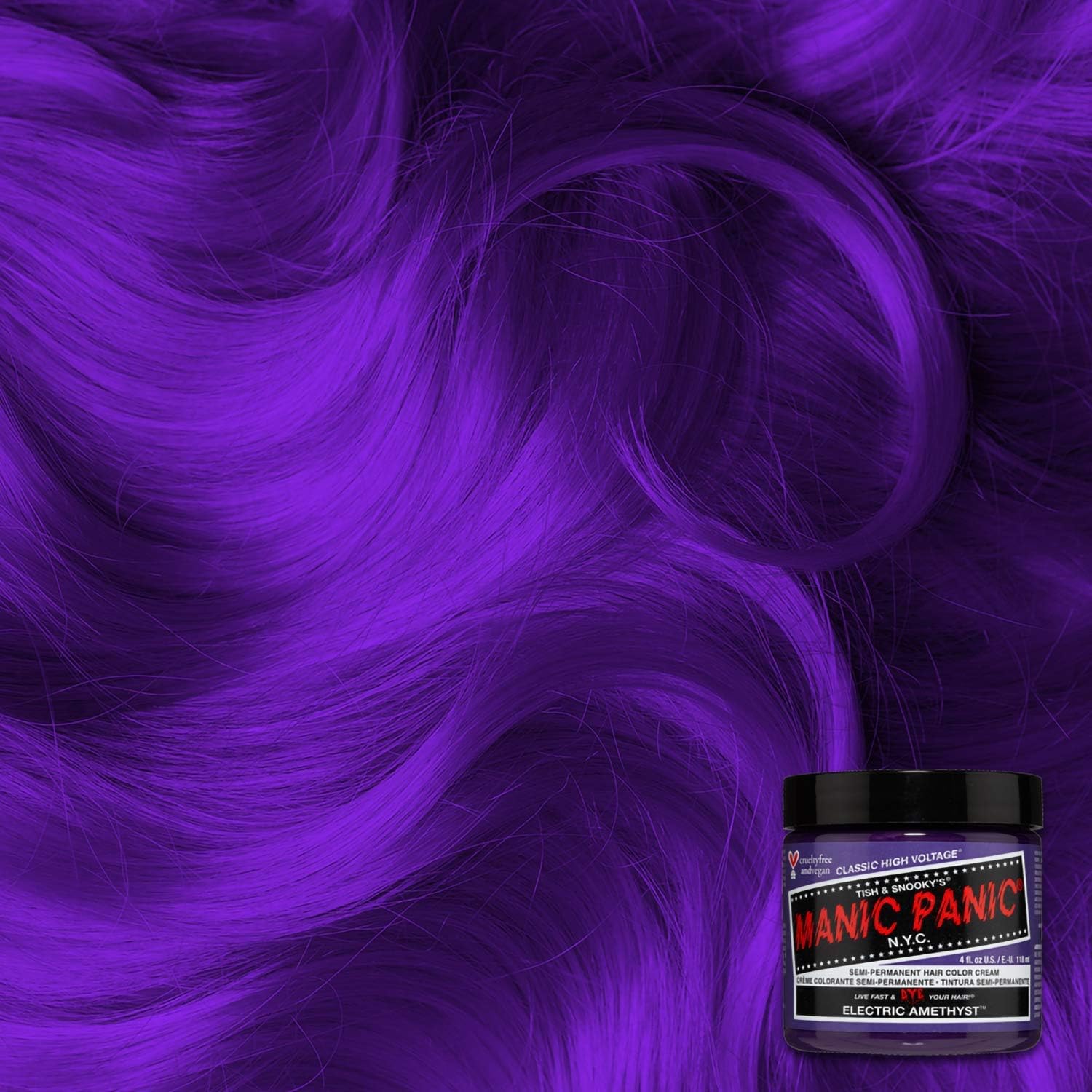Manic Panic - Classic High Voltage - 3x118ml - coloration Electric Amethyst