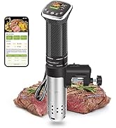 KitchenBoss Thermoplongeur Cuisson Sous Vide: Wifi Thermo Plongeur 1100W APP Contrôle Cuiseur Sou...