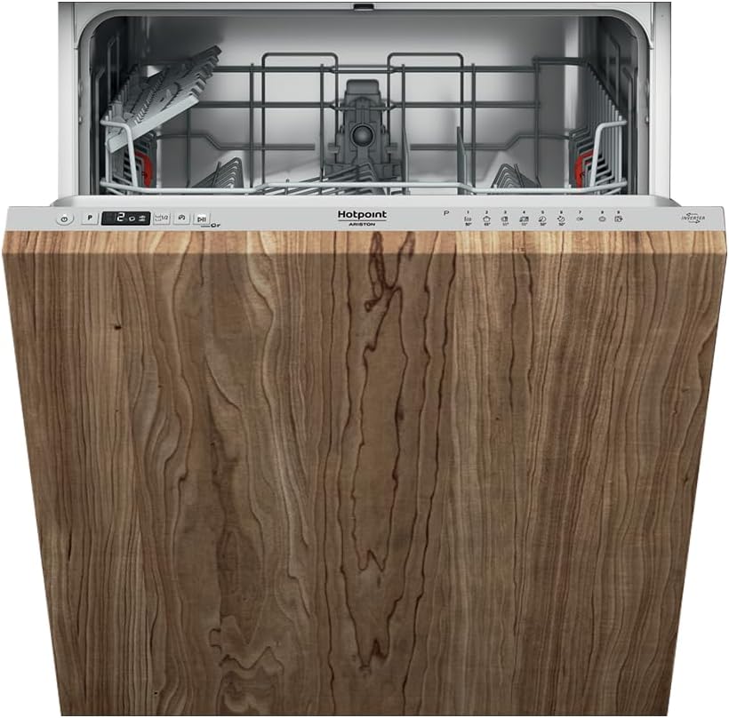 Hotpoint - Lave-vaisselle intégrable 60cm, 14 couverts, silencieux, 