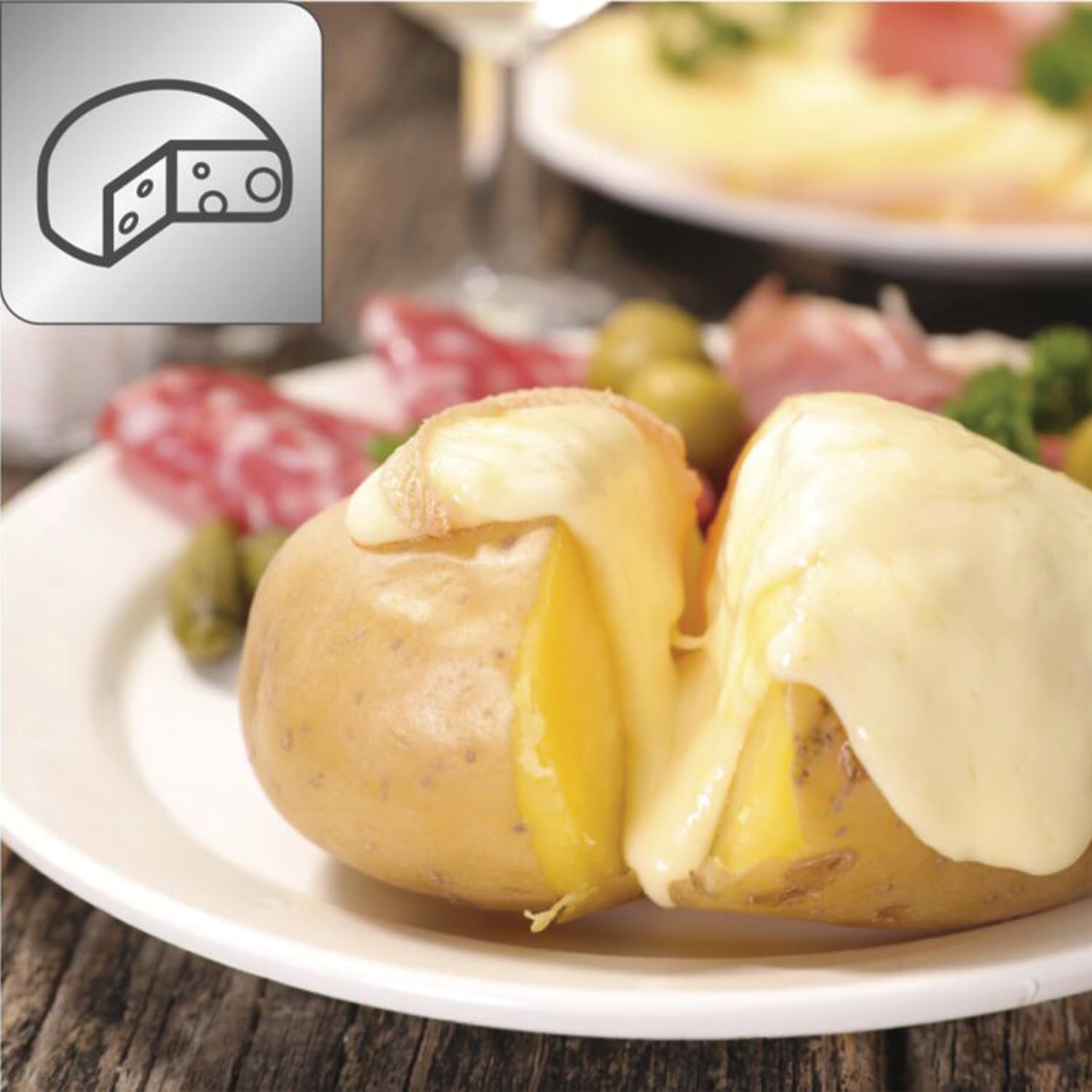 Tefal - raclette Store'inn - 1050W, Thermo-Spot, antiadhésif, RE320812