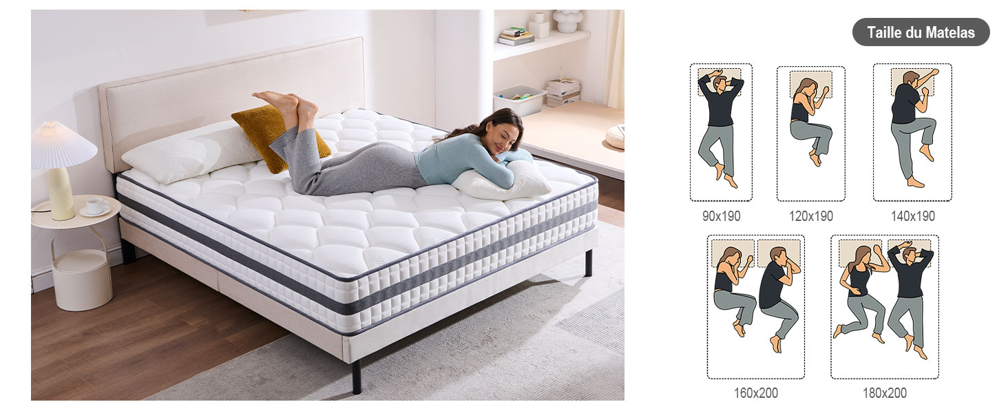 une femme allongée sur un lit, la tête sur le côté