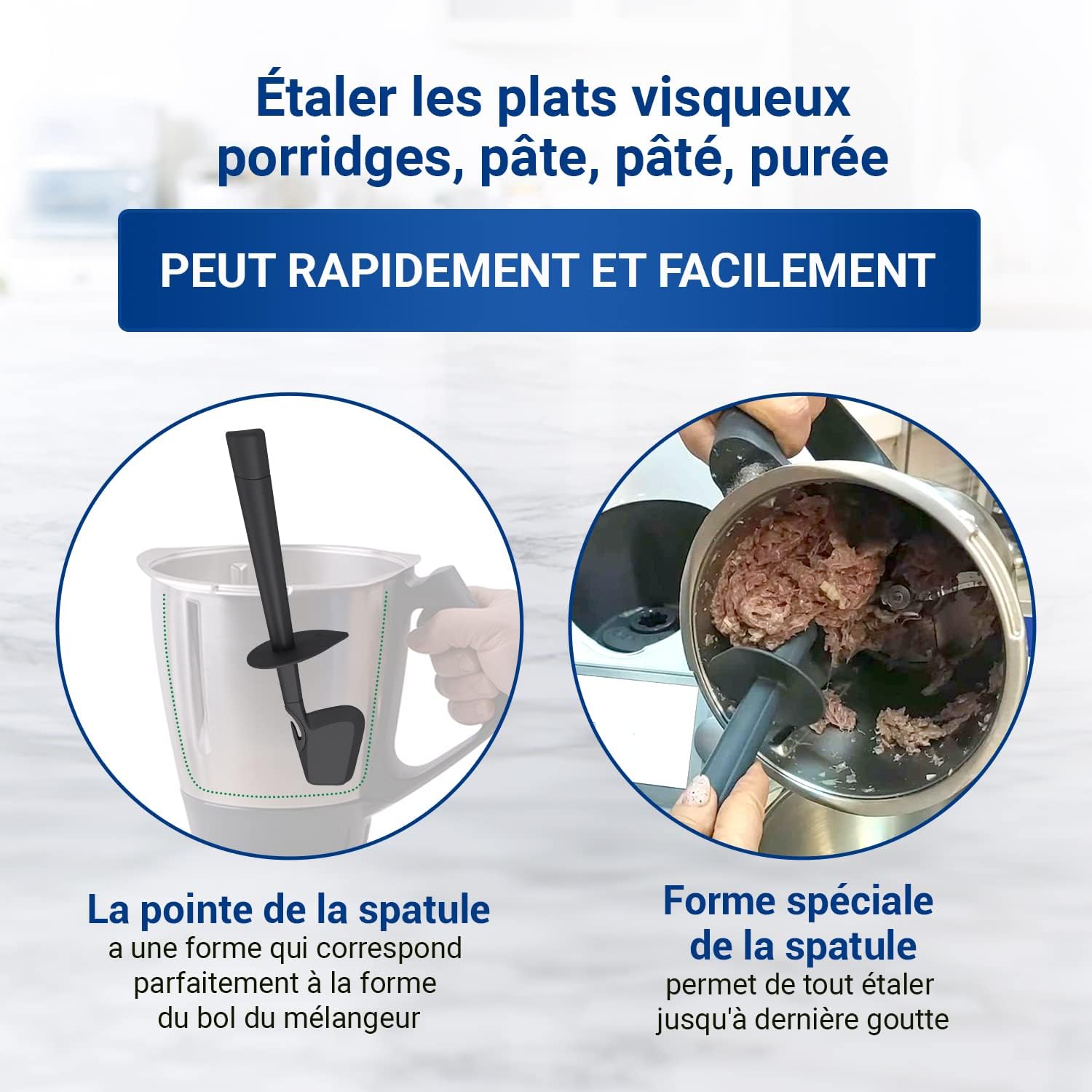 Vioks - Spatule rotative pour Thermomix TM31/TM5 - Accessoire cuisine - TM31/TM5