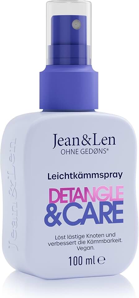 Jean & Len - Spray démêlant Detangle & Care - 100ml - végan, sans silicone, parfum fruité