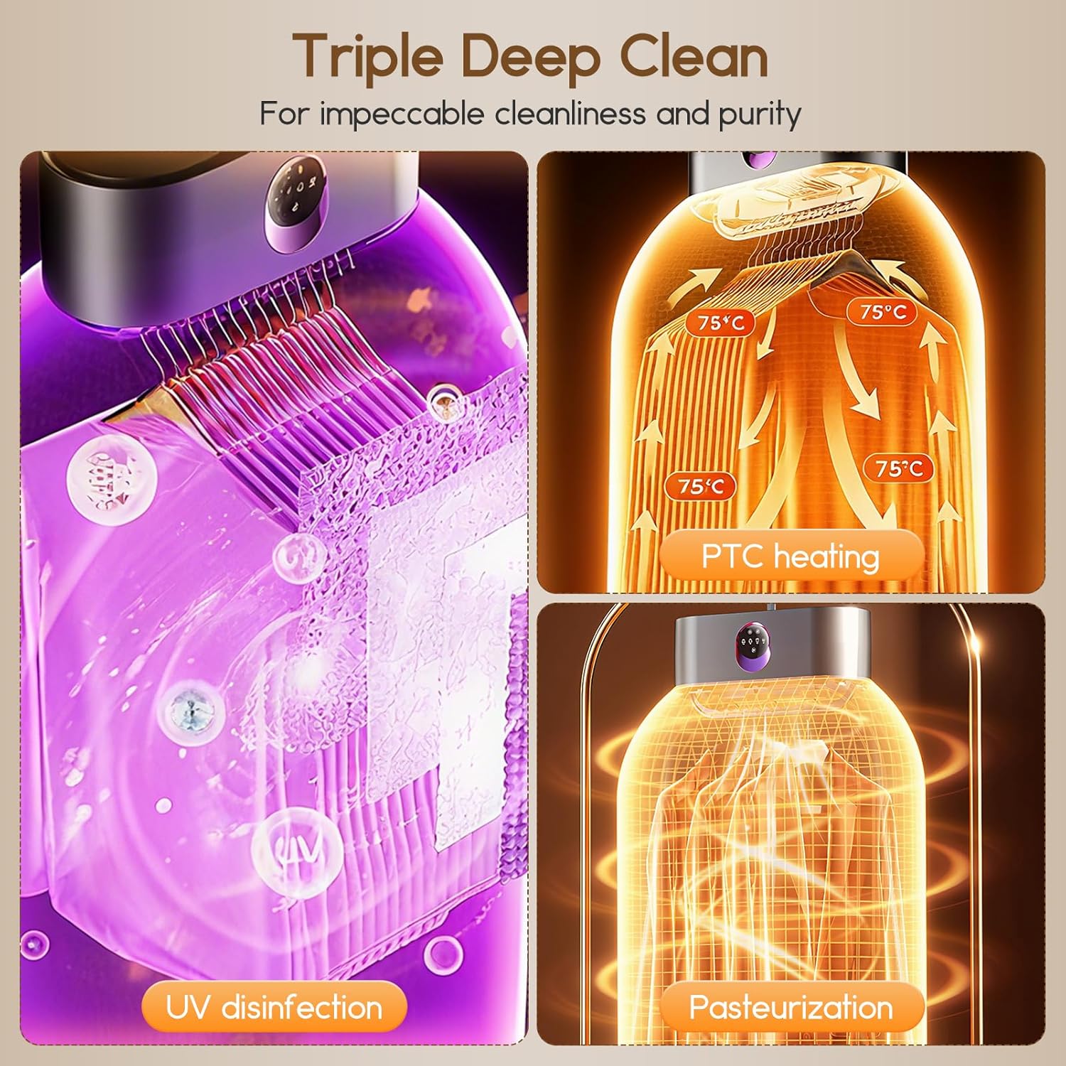 Sèche-linge mini portable - grande capacité, silencieux 16dB, 4 programmes, compact, économe - 2026