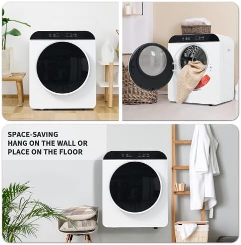 Sèche-linge mural 4,5 kg, 6 programmes, double stérilisation