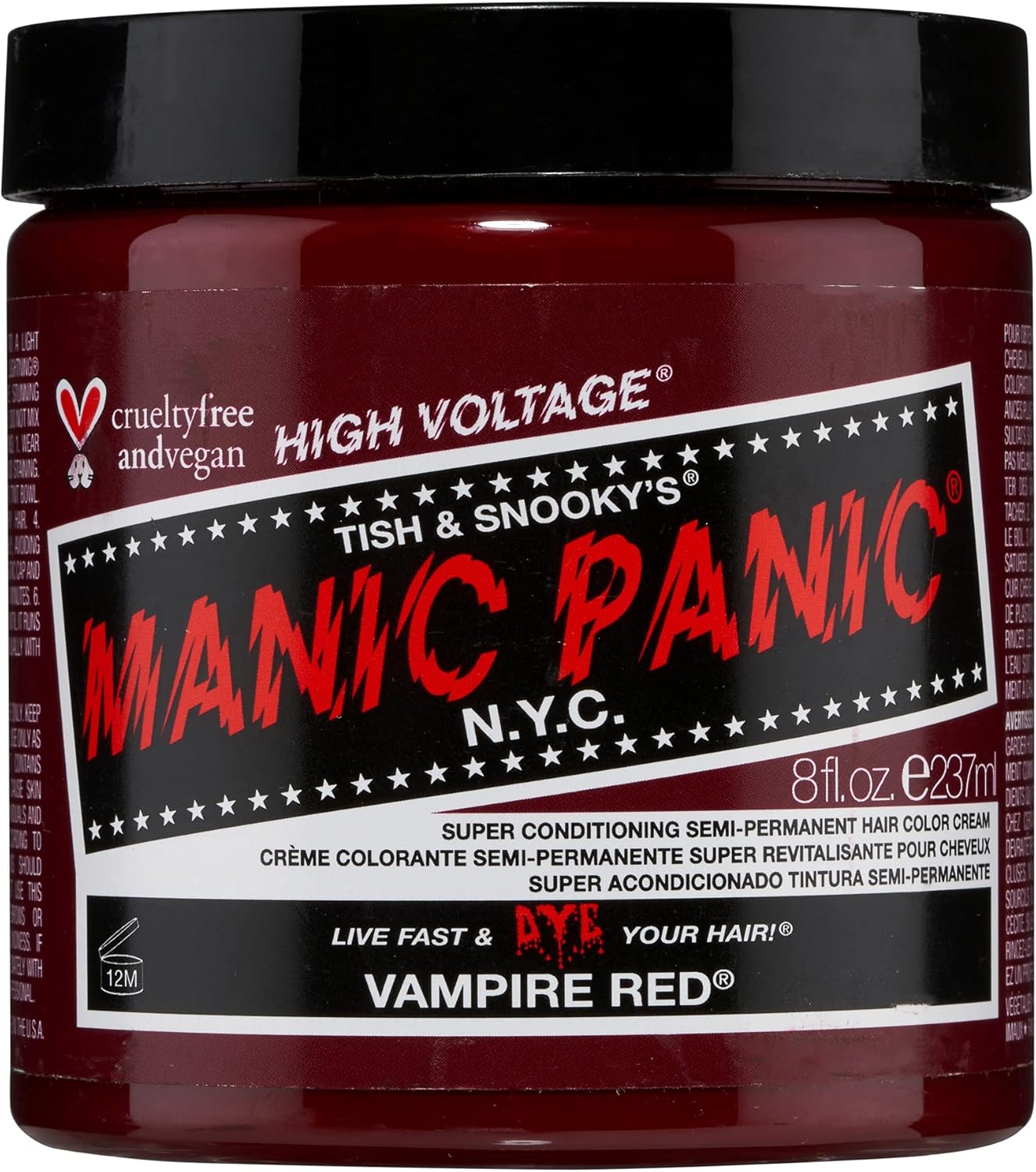 Manic Panic - Vampire Red Classic Line - 237 ml - coloration cheveux intense