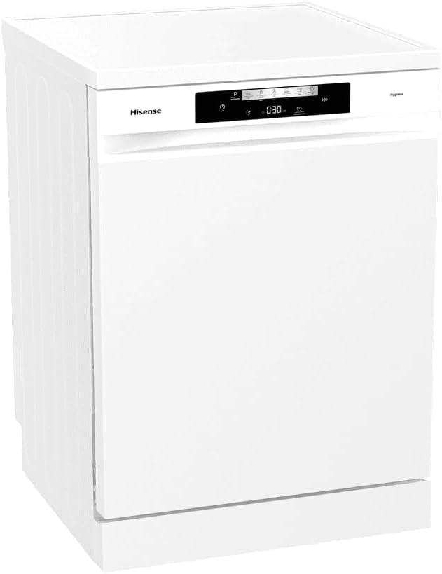 Hisense - lave-vaisselle série HS643C90W - 84,5x59,9 cm - 16 couverts, classe C, séchage auto, 3e plateau, HS643C90W