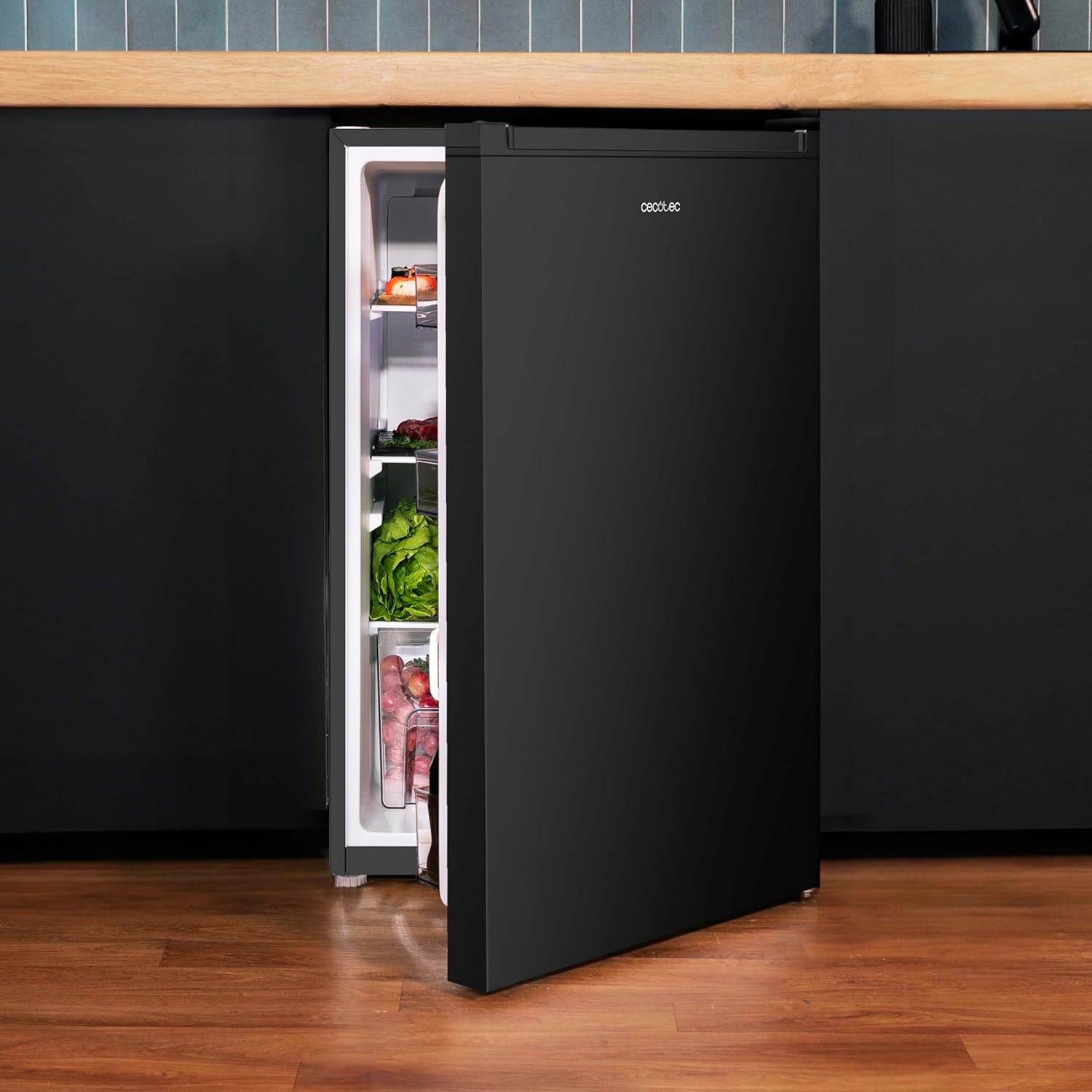 Cecotec - Bolero CoolMarket TT - 133L - porte réversible, LED, dégivrage auto