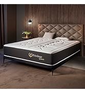 NATURALEX - Matelas Privilege 140x190 cm - 30 cm - Mousse HR + Mémoire de Forme + Blue Latex - Co...