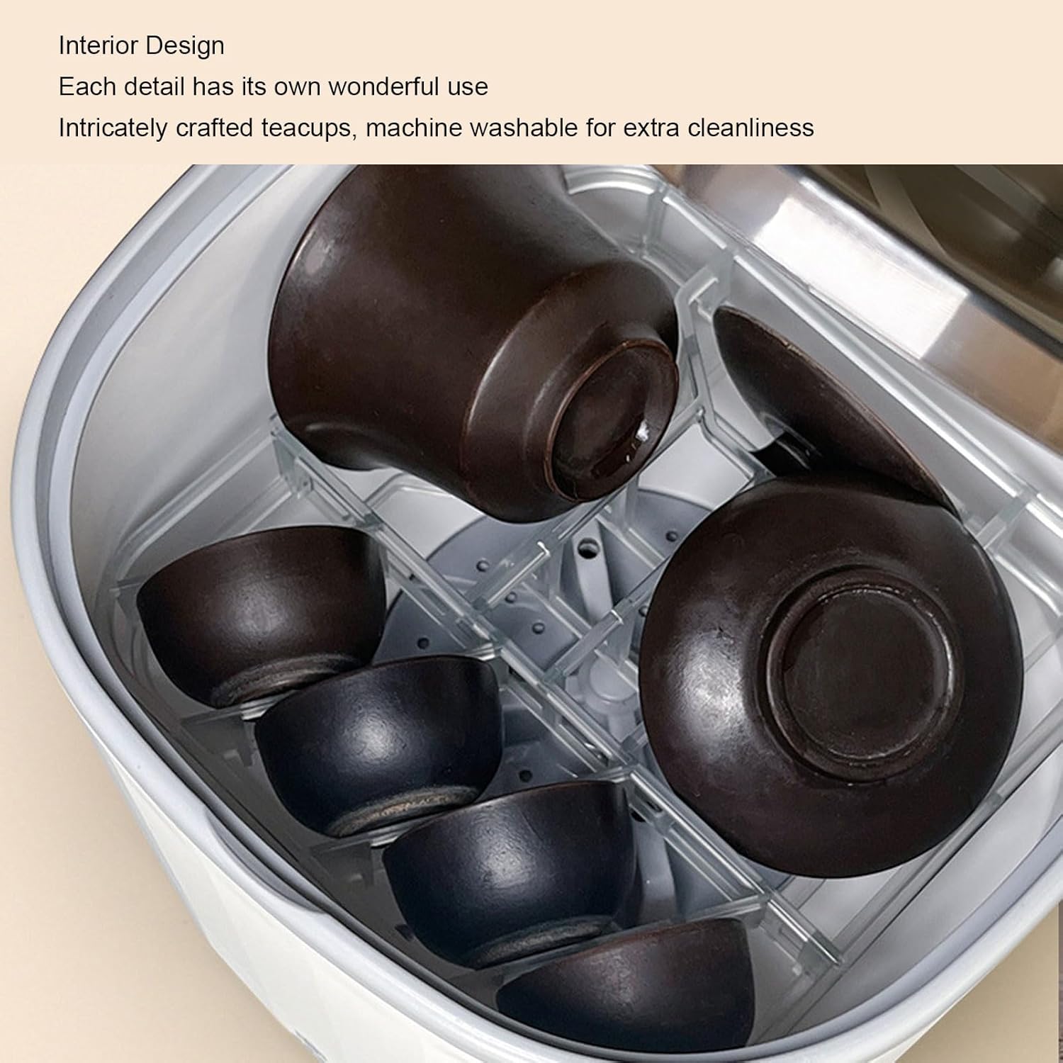 Mini lave-vaisselle automatique USB 5V, compact, sans marque, pour tasses de thé