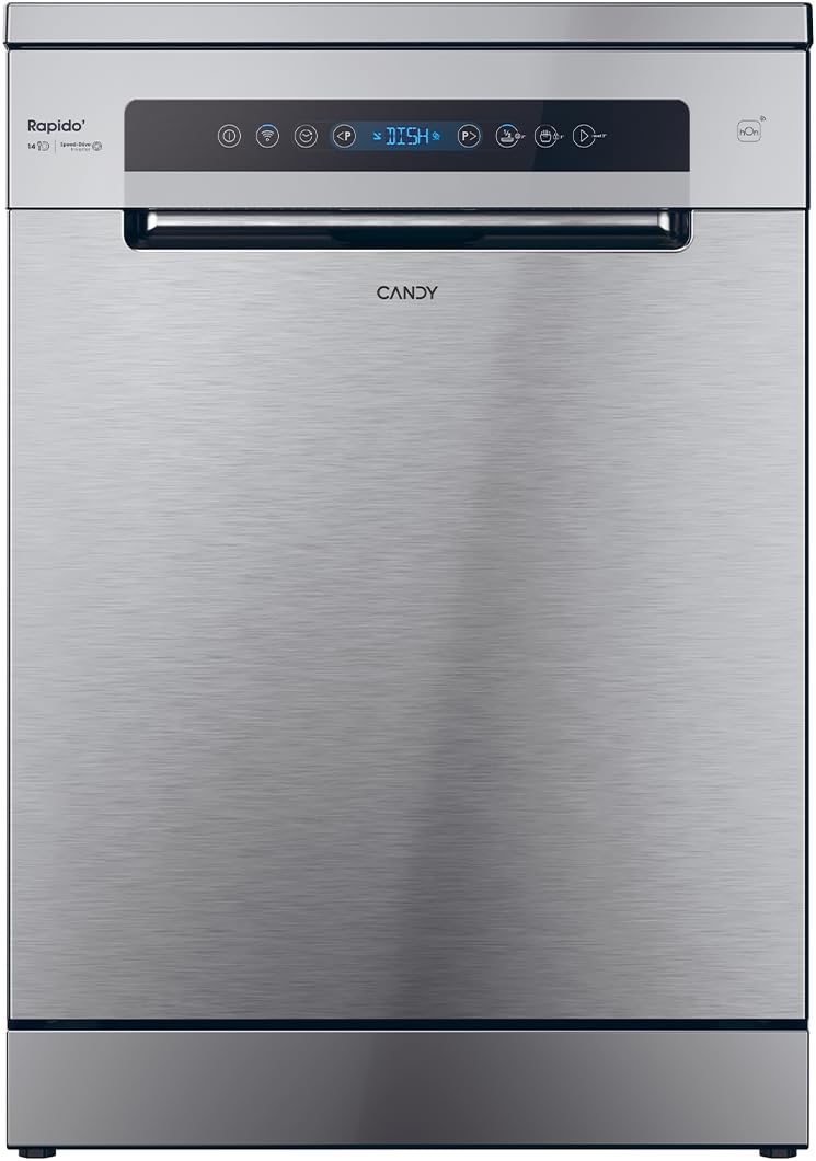 Candy - Lave-vaisselle série CF - 60x82 cm - 14 couverts, classe C, inox, contrôle à distance, CF 4C6F0X