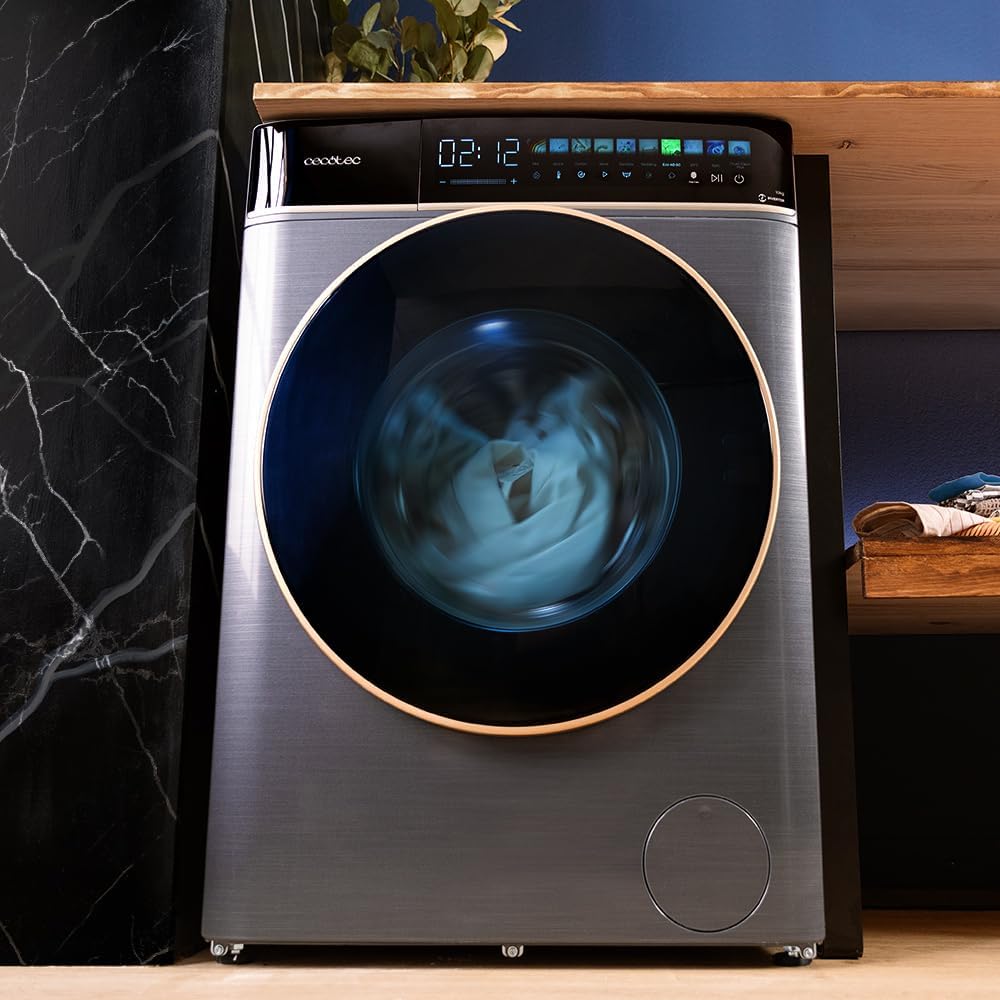 Cecotec - Bolero DressCode 10kg, 1400tr/min, écran 10,3