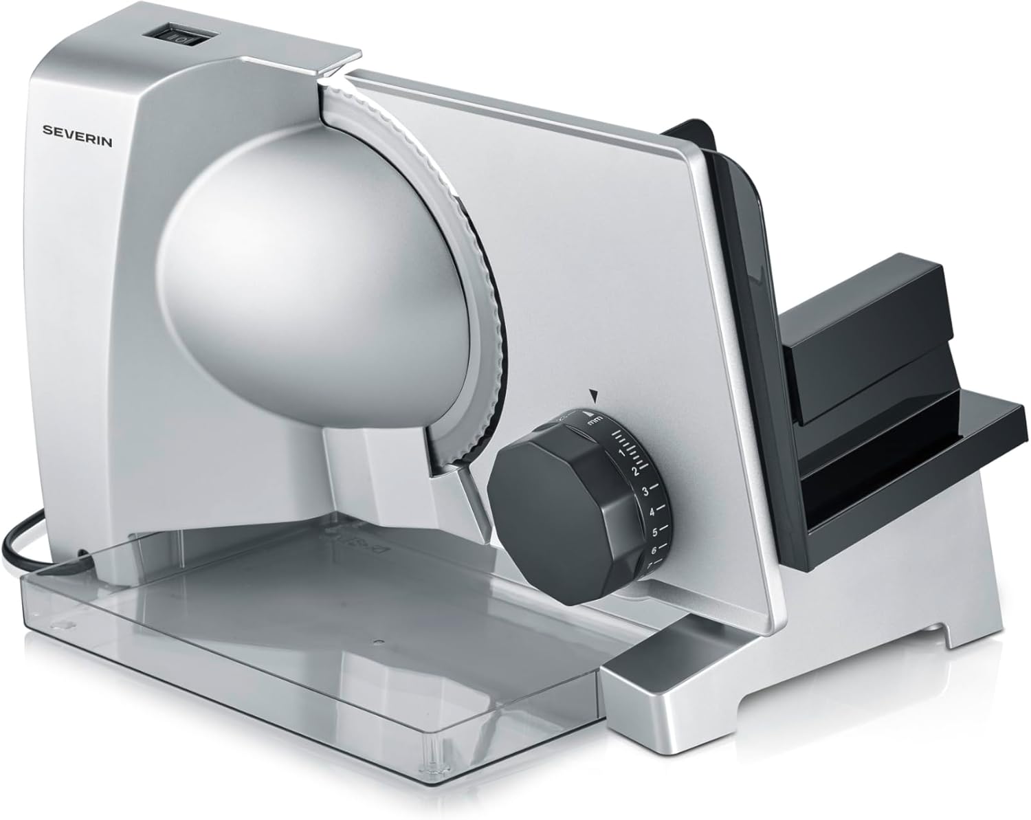 Severin - trancheuse AS série - 150W inox - découpe fine et épaisse - AS 3917