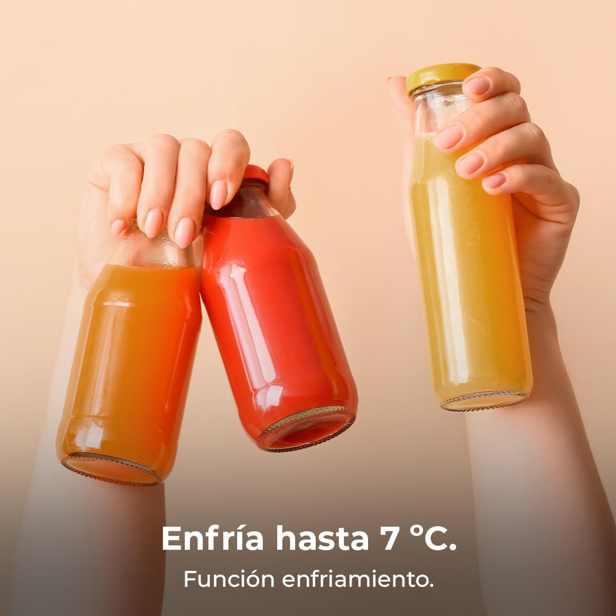 Cecotec - Mini frigo Bolero 25L - 20L, 12-220V, chaud/froid, 7-65°C