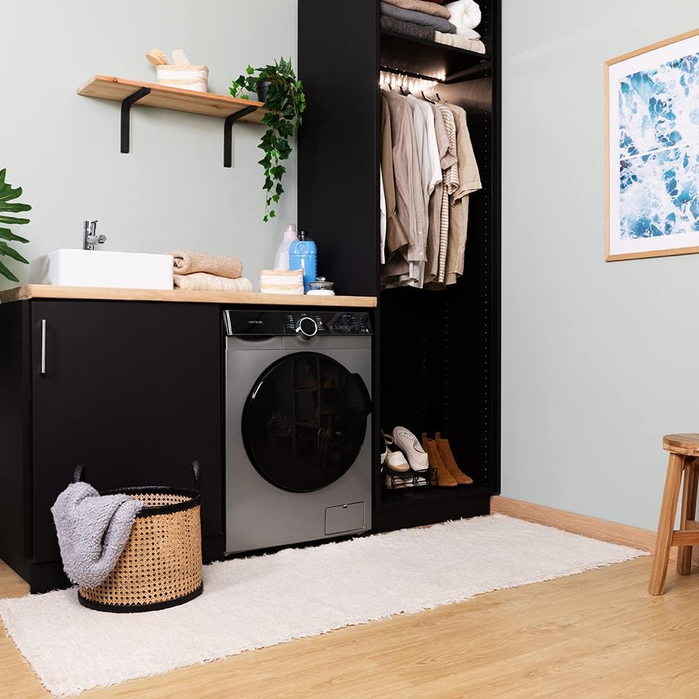 Cecotec - Bolero DressCode (série 121000) - 12kg, 1400tr/min, Inverter, Spa Care