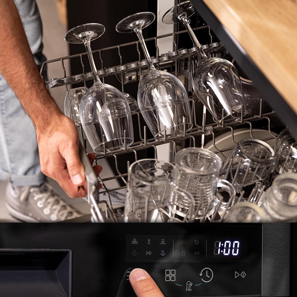 Cecotec - Bolero Aguazero - 60 cm - 14 couverts, 6 programmes, Turbo Dry+