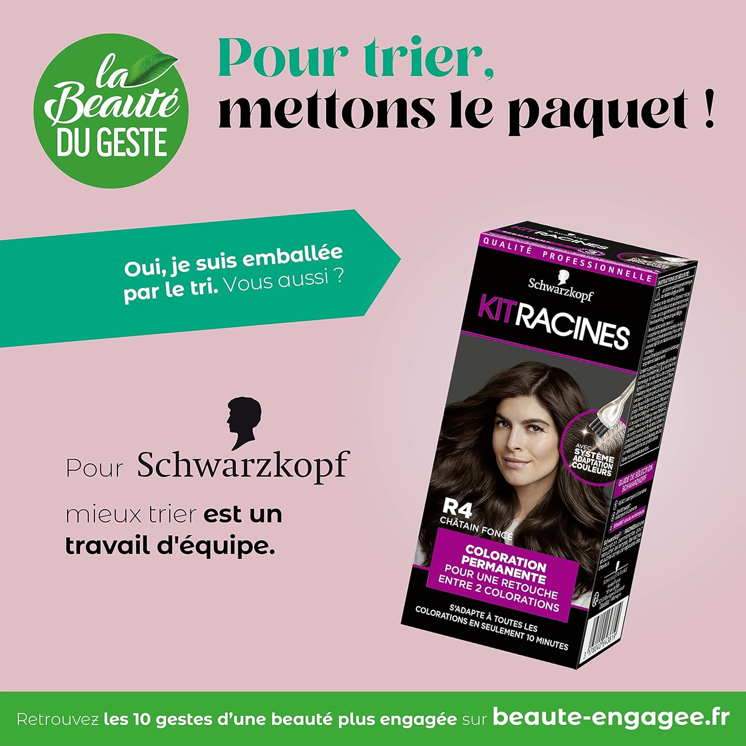Schwarzkopf - Kit Racines - soin nourrissant - couverture blanche - R4