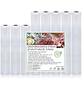 KitchenBoss Sac Sous vide Alimentaire：Rouleau Sous Vide Alimentaire sans BPA pour Appareil Sous V...