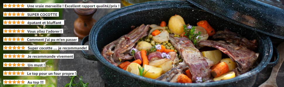 dans une casserole avec pommes de terre et carottes