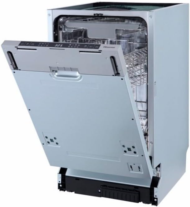 Hisense - lave-vaisselle encastrable 45cm, 11 couverts, classe D, Inverter, HV543D10
