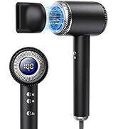 Seche Cheveux Ionique Professionnel BESTOPE PRO - Sèche-Cheveux de Voyage 6 Niveaux de Températur...