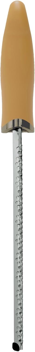 Microplane - Râpe à zesteur Jaune Moutarde - lame fine, multi-usages, fabrication USA