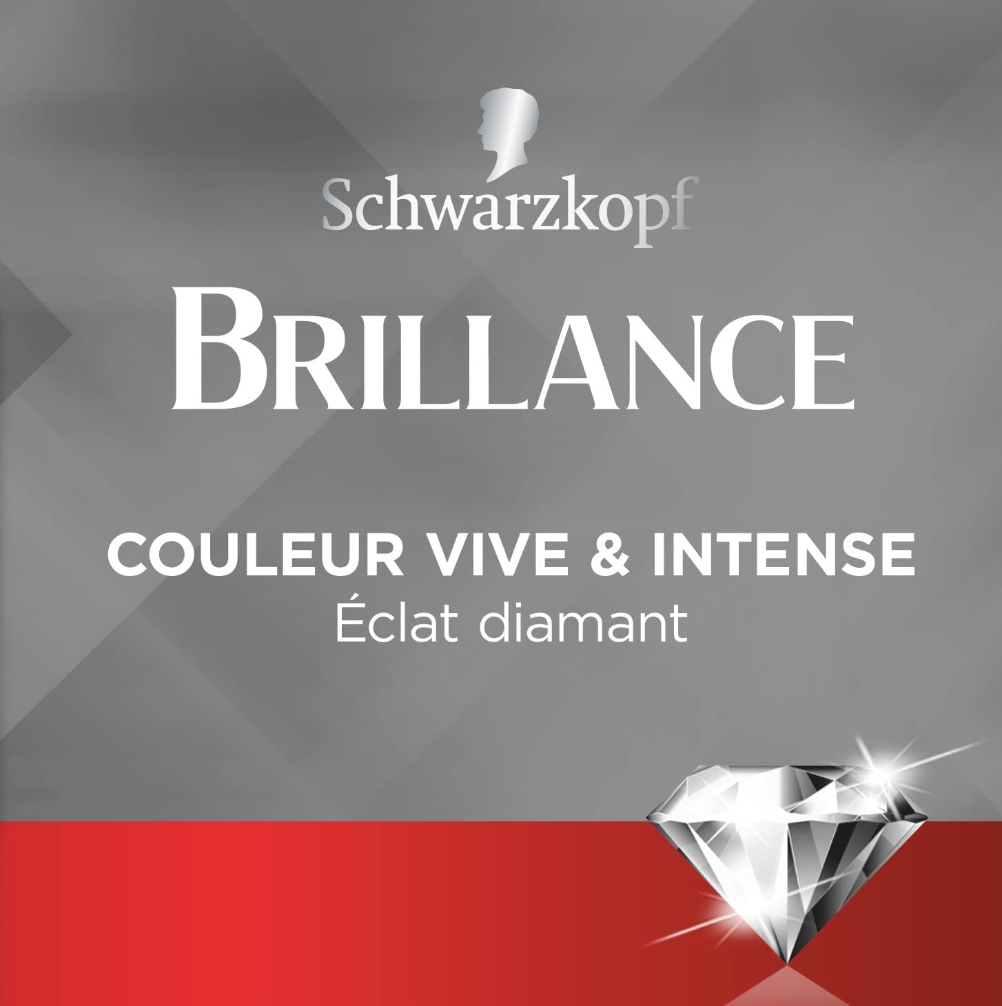 Schwarzkopf - Brillance coloration permanente - éclat diamant, couverture cheveux blancs, masque soin - 860