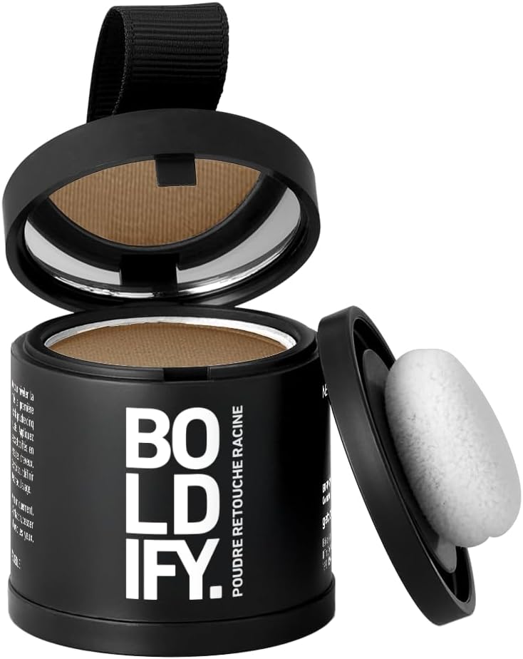BOLDIFY - Poudre de racines 10g - couvre cheveux gris, blond foncé