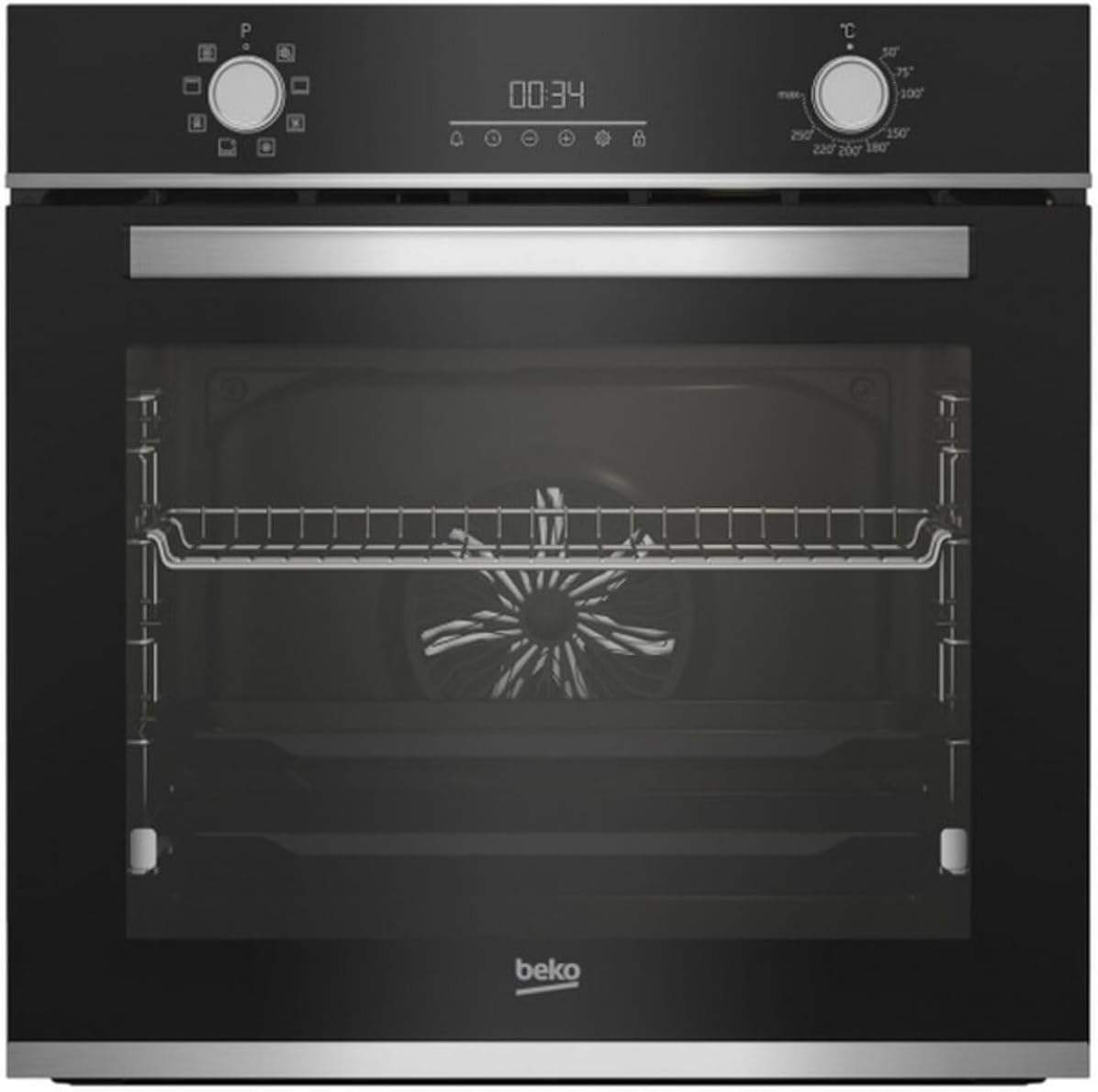 BEKO - four multifonction Bbim13300Xd - 72 L - inox, 2500 W, A - S0429117