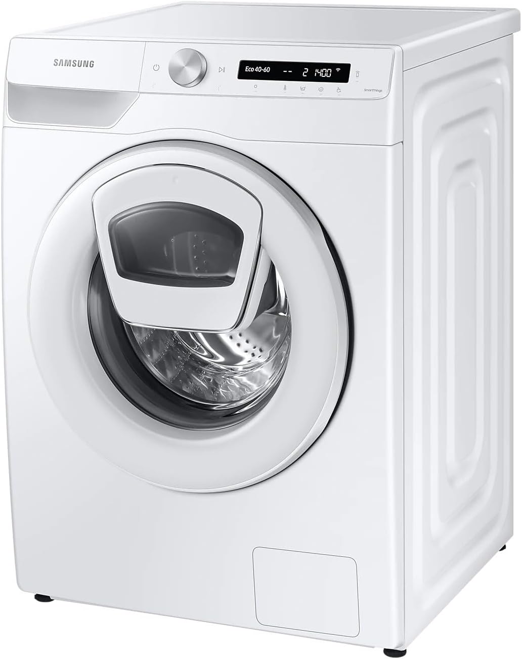 Samsung - Lave-linge Série 5, 9 kg, EcoBubble, AI, classe A - WW90T554DTW/S3