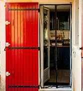 WERKA PRO Moustiquaire Rideau de Porte aimantée 215 x 100 cm Noir