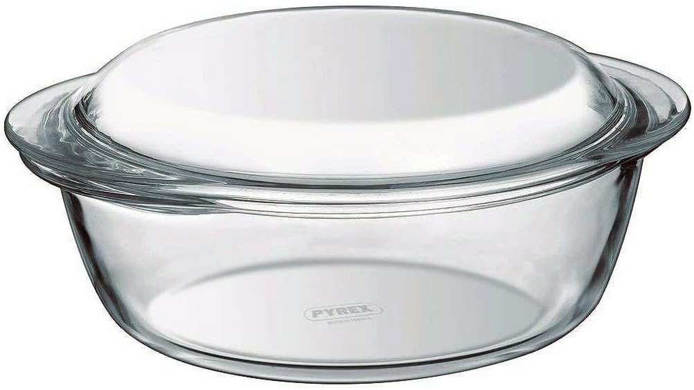 Pyrex - Cocotte ronde Classic - 3,2 L - compatible four et lave-vaisselle