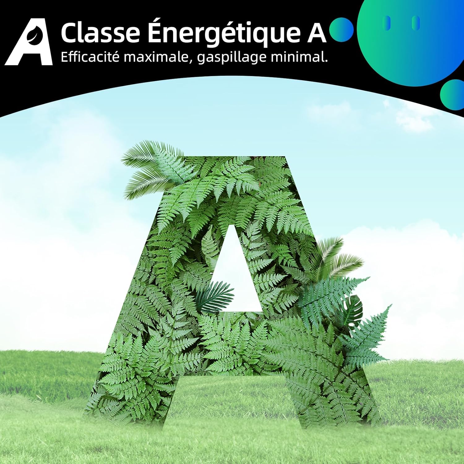 CHiQ - lave-linge compact 7kg, 1200tr/min, vapeur, classe A, CW07123863AX