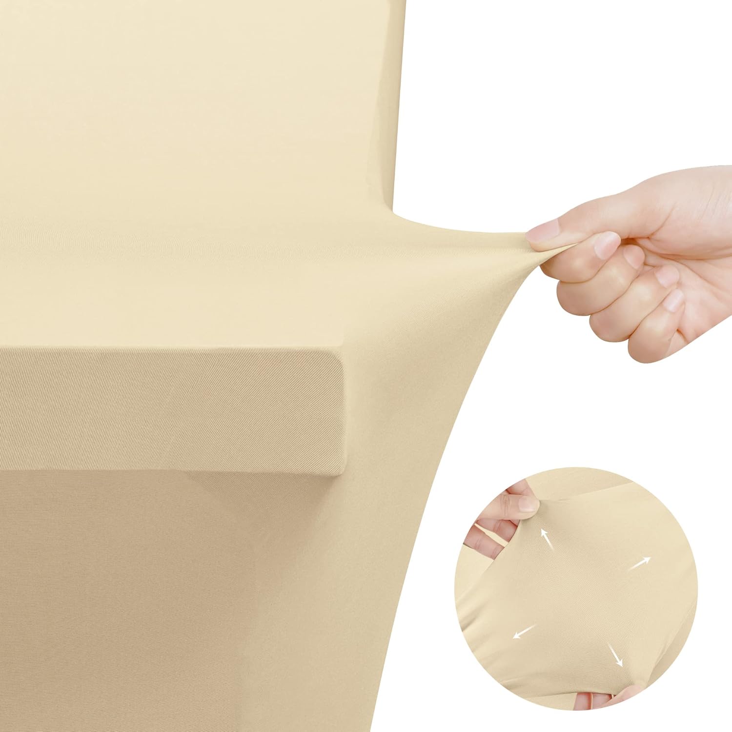 Utopia Kitchen - nappe extensible 122 cm - polyester spandex lavable