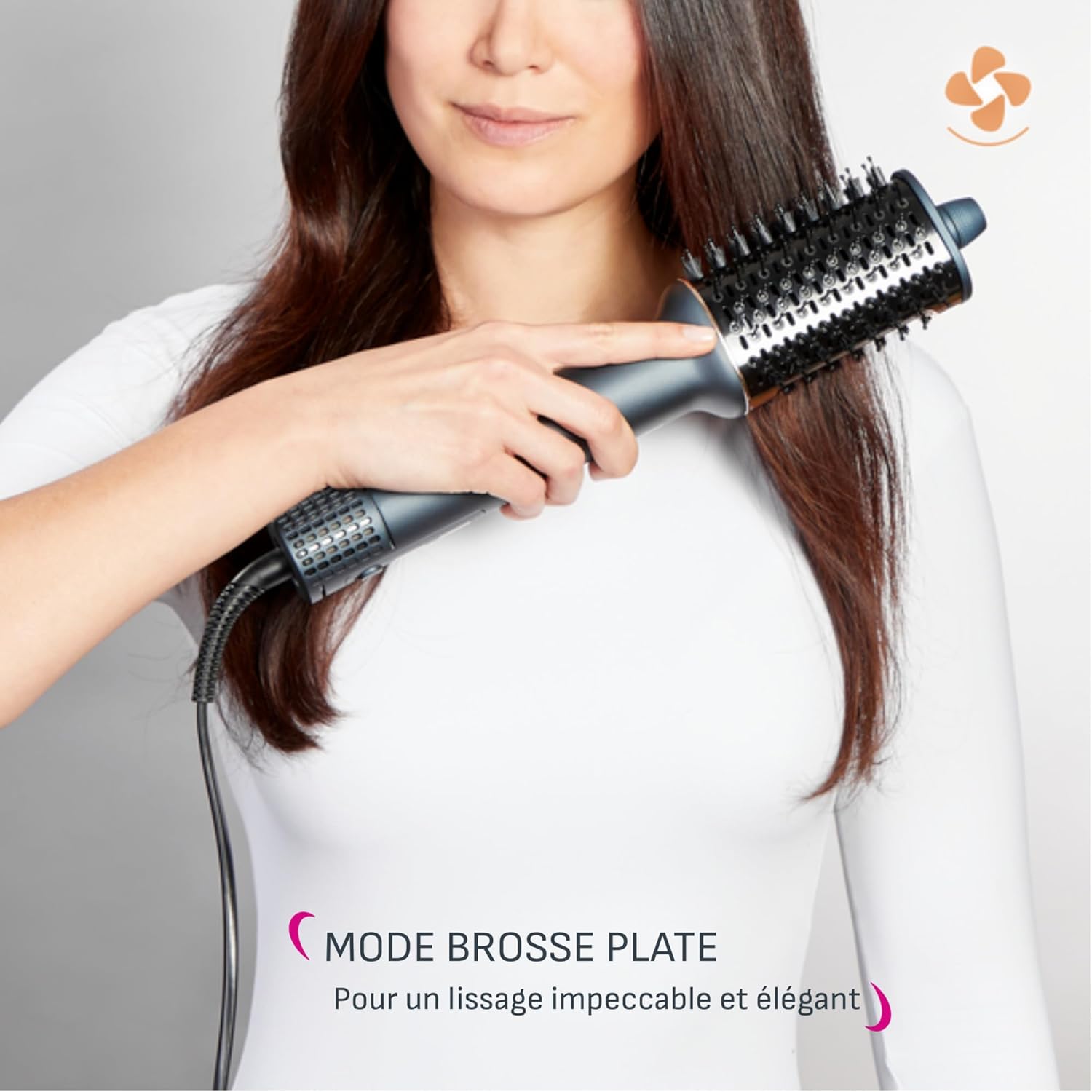 Calor - Air Brush 3D - Brosse 3-en-1, 3 vitesses/températures, séchage et lissage - UB9720C0