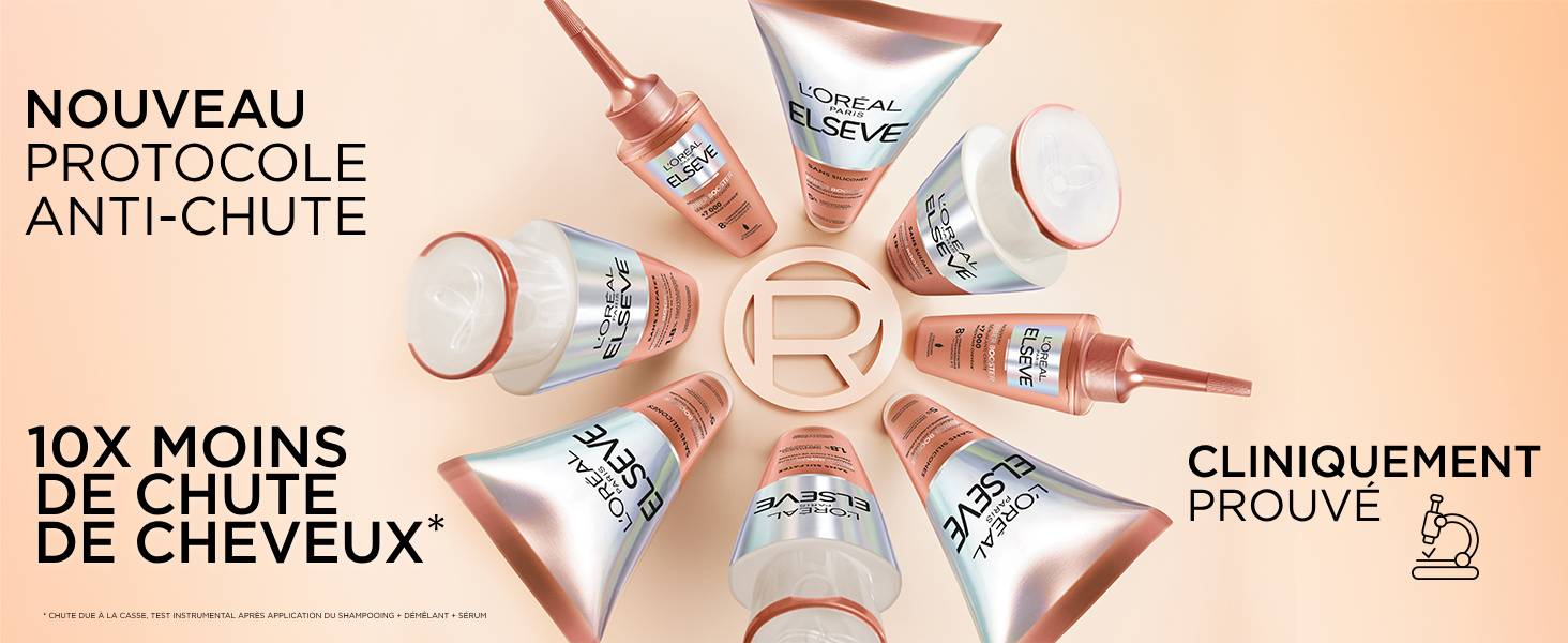 L'Oréal Paris Elseve Fiber Booster Shampooing Anti-Chute 200ml