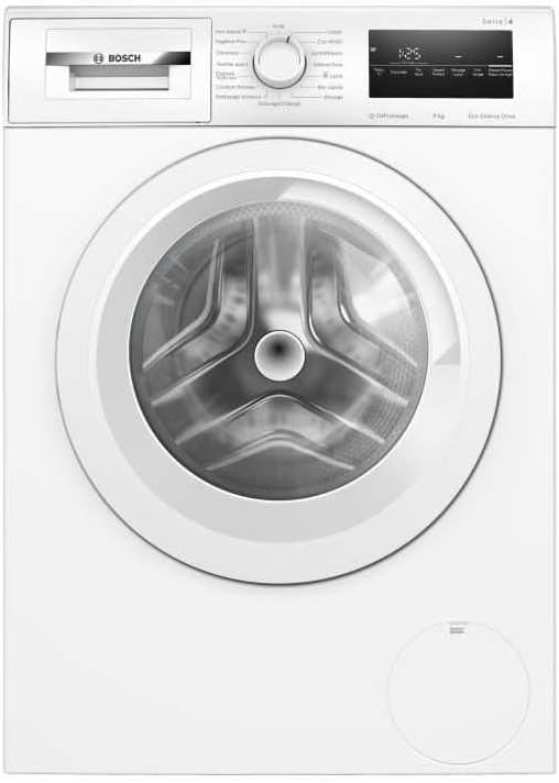Bosch - Lave linge Série 4, 9kg, 1200 trs/min, blanc - WAN24209FR