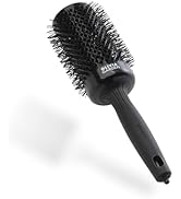 Olivia Garden Expert Blowout Shine – Noir - 55 - Brosse ronde en céramique antistatique pour brus...