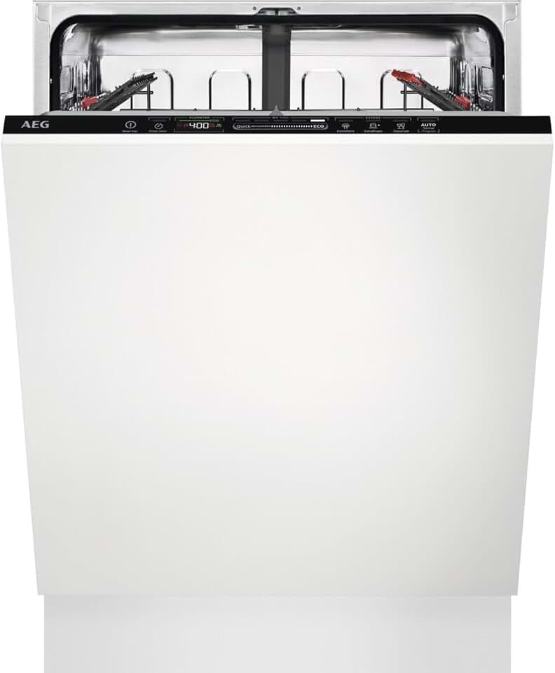 AEG - lave-vaisselle série 6000, intégré, 12 couverts, économique, FSE63307P