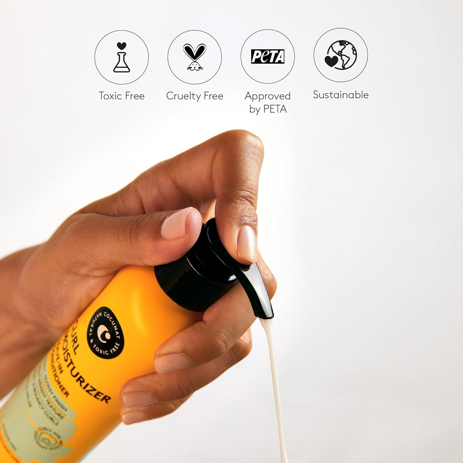 Cocunat - Curl Moisturizer - 150 ml - hydrate, définit et démêle boucles