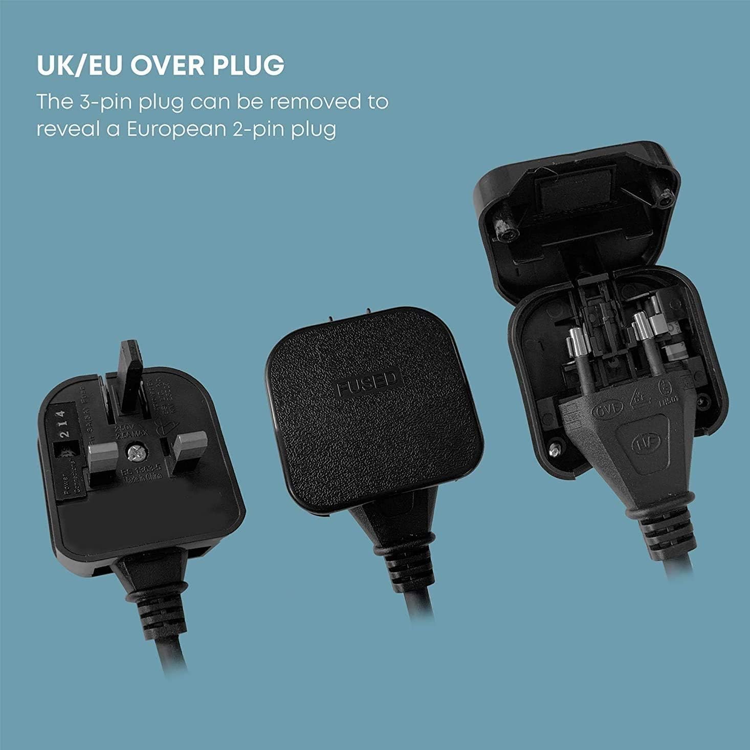 Revamp - Progloss Airstyle 5-en-1 - coiffe 5 accessoires, ionique, huiles infusées