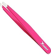 Candure Pince a Epiler Professionnelle Acier Inoxydable Precision Écharde Oblique Pointe Pince à ...