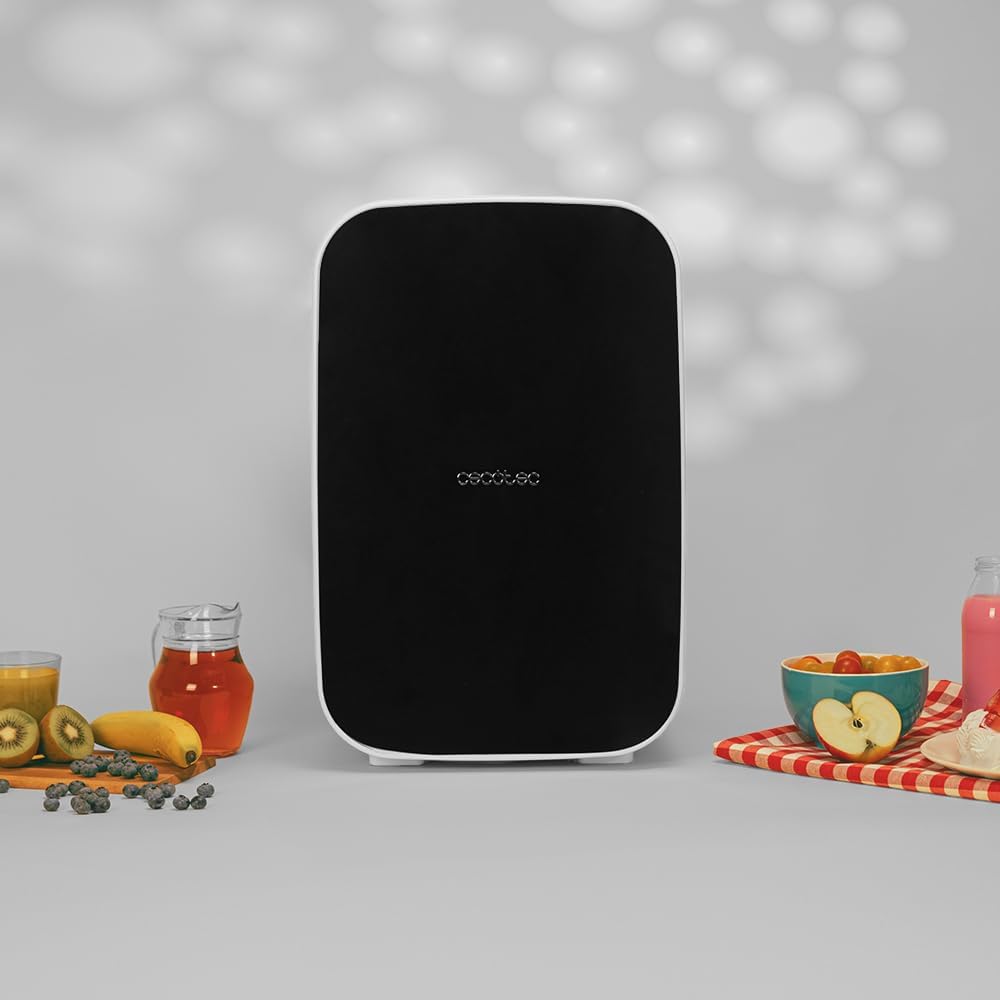 Cecotec - Bolero MiniCooling Bahamas Black - 25L - Compact, 12V/220V, froid 7°C, chaud 65°C