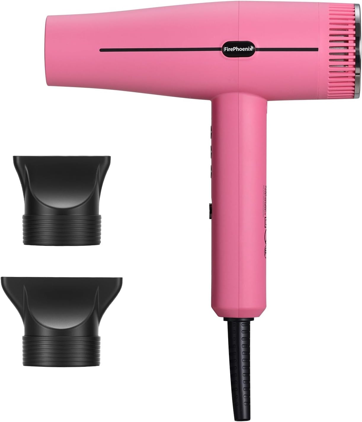 FirePhoenix - sèche-cheveux pro - 2300W, 22m/s, ions, 3 vitesses