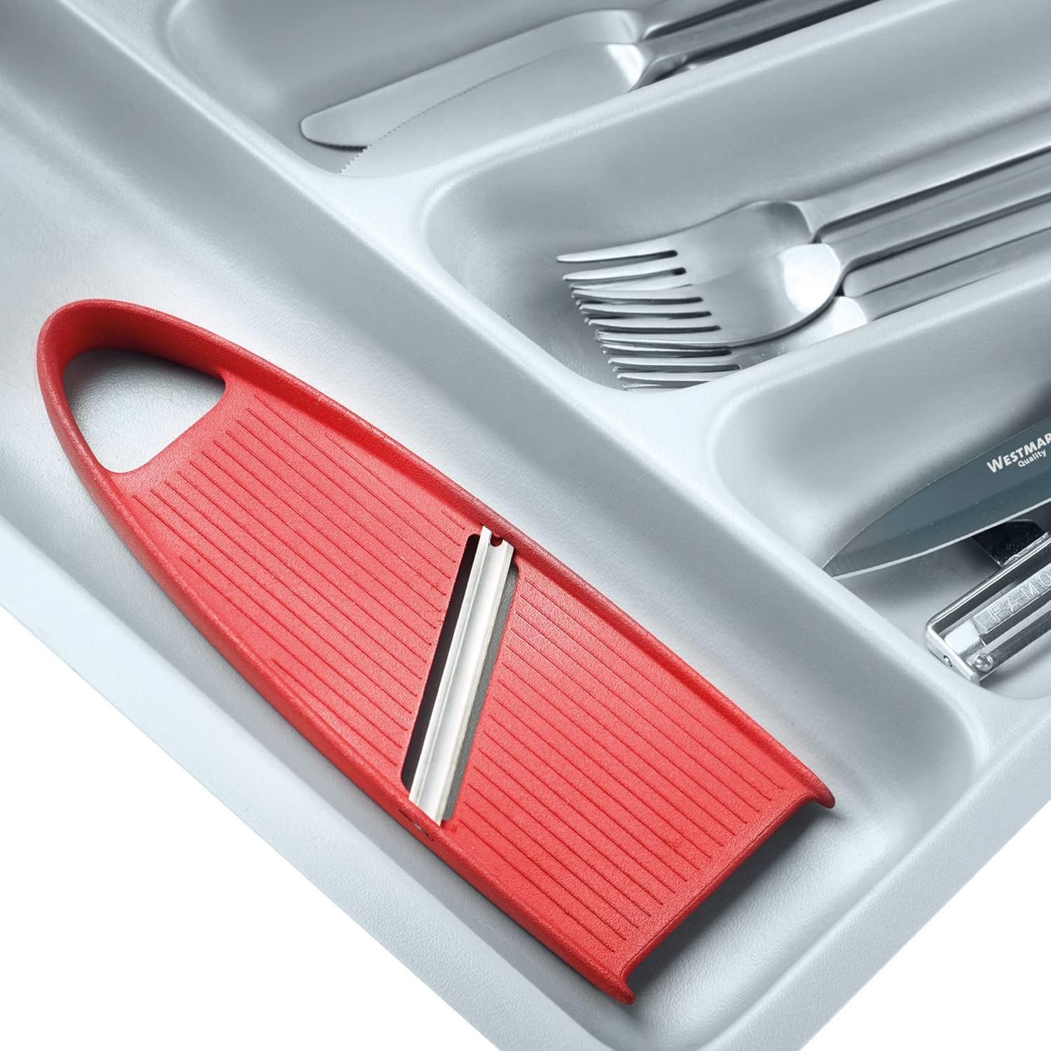 Westmark - Fortuna - 5L - essoreuse et coupe-légumes inox/Plastique, 243222E9